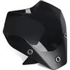 NingRuiBhd Deflettore Parabrezza Per BMW Per S1000R 2021-2025 Parabrezza Per Moto Parabrezza Deflettore Antivento Schermo Protettivo Spoiler Cupolino Moto(Black)
