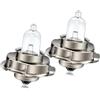 Ruiandsion P26S Lampadina alogena bianco caldo 12V 25W per anabbaglianti/abbaglianti e fendinebbia, per moto o auto, 2 pezzi