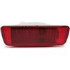 DNZOGW per per ASX per Outlander Sport 2010-2016 Posteriore Centro Paraurti Riflettore Luce Freno Lampada Antinebbia Lampadina Medio Riflettore Fanale Posteriore Auto
