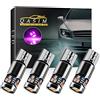 Qasim 4x LED T10 W5W Lampadina Senza errori CANBUS Rosa Cuneo 168 194 2016 Chip 18SMD per Auto Luce a Cupola Indicatore Posizione Laterale DC9-28V Eteropolarità Costante