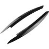 CENAP Sopracciglia per fari Per Per GOLF 6 VI Per MK6 Per GTI Per GTR Per GTD 2008-2011 2012 2013 Auto Faro Sopracciglio Palpebre Adesivi Trim Copertura sopracciglio faro auto(Carbon fiber black)