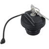 Besttoolifes Tappo di bloccaggio del serbatoio del carburante con chiavi per Defender 90 110 130 ABS sostituzione tappo di riempimento diesel LR075664 LR032977 nero sicuro