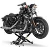 Shop Bikers Mid-lift XL, Sollevatore a Forbice per Moto, Nero, Acciaio, Capacità 500kg -Sollevatore cric a forbice - Martinetto per moto ponte alzamoto 500kg in nero