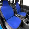 Auto Accessori Lupex Coppia Schienali per Auto Universali in 100% Poliestere - Comodità, Supporto per la Schiena, Protezione per i Sedili e Facili da Installare - Adatti a Tutti i Veicoli (Blu)