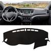 AVNVNCNO Per Hyundai Per Tucson 2015-2016 2017 2018 2019 2020 Cruscotto Copertura Zerbino Pad Dash Zerbino Dash Parasole Strumento Tappeto Cruscotto Dash Zerbino(LHD Black 15-18)