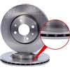 BESTPRICE ATP BESTPRICE 2x dischi freno anteriori Ø 295 mm Compatibili con NISSAN QASHQAI/QASHQAI +2 I (J10, NJ10, JJ10E), X-TRAIL II (T31)