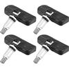 A ABSOPRO Pneumatico Pressione Monitoraggio Sensore per Jaguar XF 16-20 | 4pz 9681102280 Colore Nero Argento Materiale Plastica Metallo 7.4x7.2x1.8cm Per Land Rover Range Rover 2010-2020