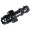 EGRMZ 6AN 8AN maschio svasato a 3/8 5/16 1/2 portagomma raccordo dritto adattatore push lock alluminio nero compatibile con parti di motociclette automobilistiche AN6 3/8 AN6 5/16 AN8 1/2(AN6 TO 5 16)