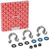ELRING 181.880 Kit anelli tenuta Iniettore con morsetti | Compatibile con: FORD B-MAX, B-MAX Van, C-MAX II, C-MAX II Van, ECOSPORT, FIESTA VI, FIESTA VI Van, FIESTA VII