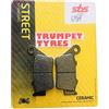 SBS Street Standard Ceramic Yamaha XTZ 700 Tenere, XTZ700 Tenere 19 2019 SBS Performance Posteriore Strada Standard Pastiglie Freno In Ceramica Set Genuine OE Qualità 675HF