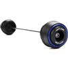 SQNYDH Anticaduta Tamponi Protezione Forcella Anteriore Posteriore Per YAMAHA MT09 MT-09 2014-2020 MT 09 SP MT-09SP 2021-2025 Slider Telaio Tampone Protezione Moto(Blu,Fronte)