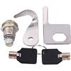 XMMT Motociclo Blocco bagagliaio posteriore Tour Pak con chiave per Harley Touring Road King Electra Street Road Glide 1993-2013