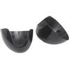 Okiyakusama 2 Pezzi Copri Specchietto Laterale Copri Specchietto Retrovisore Esterno 51167401229, 51167401230 Sostituzione Premium per Mini F54 F56, Nero Lucido