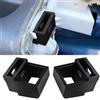 OICCTBF Kit di riparazione con clip per bracciolo della portiera dell'auto, 2 pezzi, accessori per Chevrolet Silverado Tahoe per GMC Sierra Yukon 2003-2007, aderenti e rimovibili/riutilizzabili (nero)