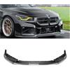 IDENUONA Splitter per spoiler anteriore in fibra di carbonio nero lucido per BMW Serie 2 M2 G87 2023-2024