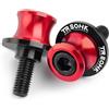 TREONK Supporti per Forcellone Posteriore - M10×1.25 Supporti Cavalletto Alluminio Coppia di Nottolini Alza Moto per CF&MOTO 450MT 450 Mt 2024 2025;800MT 2023-2025;700MT 2024-2025