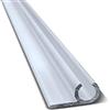 Etomvoop 6 Pezzi 60cm Binario per Tenda da Sole in Alluminio Canale C 90° Striscia Kador per Tutte le Roulotte Camper Autocaravan
