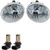 tusgt Auto Anteriore Fendinebbia Per Toyota Per RAV4 Per Avalon Per 4Runner 2004-2008 Gruppo Luci Fendinebbia Paraurti Anteriore Luce Antinebbia 81211AC040 8121142061 Fendinebbia Anteriore(Pair With LED L10