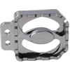 YUQUDGELKY Per Colove 500X 400X 800X 525X 500 800 X 400 Per KOVE KY500X Prolungatore Pedale Freno Posteriore Poggiapiedi Estensione Allargamento(Gray)