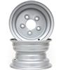 trailer parts4u P4U 2 X Caravan Auto Rimorchio Cerchio Cerchio 6.00 X 10 pollici H2 ET-4 5-LK 5 X 112 ML 67