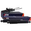 ATEC Germany 4x ammortizzatore a gas a pressione anteriore e posteriore, | Compatibile con: FORD MONDEO III Turnier