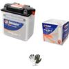farbrothersonline COMPATIBILE CON HONDA 125 CB 1981 A 1982 BATTERIA GIA' PRONTA ALL'USO TECNIUM 6N6-3B-1 6V 6AH BATTERIE 6 AMPERE 6 VOLT SPECIFICA MOTO SCOOTER 99X57X111MM