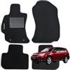 W-Parts SERIE 4 TAPPETI - TAPPETINI IN MOQUETTE NERI PER SUBARU FORESTER DAL 2013 A 2016