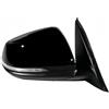 NYSAASDST Specchietti Esterni Completi Specchietto Retrovisore Riscaldato Automatico 5 Pin Lato Sinistro Destro Per BMW X1 F48 F49 2016-2020 Linea Tenda Pieghevole Elettrica(Black r)