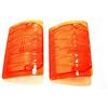 AER MOTO SPARE PARTS COPPIA VETRO FANALE ANTERIORE PER PIAGGIO APE TM 602-703