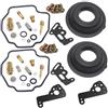 YQSD Kit Di Riparazione E Revisione Carburatore Per Moto Per Yamaha XV500 XV535 XV535S Virago 535 Kit Di Riparazione Guarnizione A Membrana Carburatore di ricambio