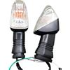 Yecnecty Per Kawasaki Ninja ZX-6R 1000 KLE 500/650 VERSYS Z750S KLR 650 1 Paio Lente Bianca Indicatore di Direzione Moto Lampeggiatori Indicatore Anteriore e Posteriore