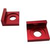 DXEHSEUY Blocco tendicatena in lega da 15 mm, per moto da cross, colore rosso