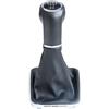 GERFVBN Mano Pomello Cambio Compatibile Con Opel Per Zafira B 2005 2006 2007 2008 2009 2010 5 6 Velocità Pomello Del Cambio Leva Del Cambio Cuffia Maniglia Copertura