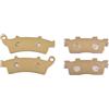 CRTQNS Pastiglie freni a disco Pastiglie Freno Anteriori Posteriori Moto Per KYMCO 125 Per X-Town 300 Per People GTi 2012-2015 300 Per X-Town freni di stazionamento