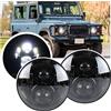 NSLUMO Faro a LED da 17,8 cm, con abbaglianti e anabbaglianti, proiettore a LED, ricambio per auto, kit da 2 pezzi