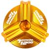 YIJIEBAO Adatto for YAMAHA Super Tenere 1200 tenere1200 XT1200Z XR1200ZE 2010-2021 2022 2024 2025 Tappo di riempimento olio for motocicletta Tappo del motore Accessori(Gold)
