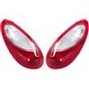 TRVQOT Auto Gruppo fanale Posteriore Per Chrysler Per PT Per Cruiser 2006 2007 2008-2010 Fanale Posteriore Auto Luce Freno Indicatore Direzione 5116223AA 5116222AA(Left and Right)