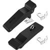Wresetly 2877447 - Chiusura anteriore flessibile in gomma, 4 pollici, per Sportsman 500 550 800 850 1000 (confezione da 2)