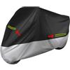 TOP DRIVE COPRIMOTO TELO COPRI MOTO SCOOTER CAPPOTTA COPERTURA FELPATO IMPERMEABILE ANTIGRAFFIO ADATTO A QUALSIASI STAGIONE UNIVERSALE VARIE MISURE XXL: 296x105x127cm
