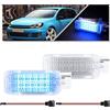 NSLUMO LED blu porta bagagli interni di cortesia luci del bagagliaio per V/W Golf T/iguan J/etta P/assat B5 B6 Touareg S/cirocco III 2x LED vano piedi vano portaoggetti bagagli bagagli luci ambiente