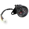 HRTLSS Contachilometri Digitale Tachimetro Contachilometri Universale Per Motocicletta 12 V Retroilluminazione Tachimetro Indicatore