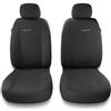 Mossa Coprisedili anteriori compatibili con Audi A3 8L, 8P, 8V, 8Y (1996- ) - fodere sedili auto - set coprisedili auto universali - 2UNE-4