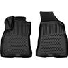 ELEMENT Set di Tappetini Auto in Gomma TPE 3D per FIAT Doblo | Mk2 II | Dal 2010 | Solo Anteriori | Tappetini Auto Originali 100% Adatti, Gomma Auto Universali Resistanti, Tappeto