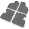Mossa Tappetini adatti per Renault Twingo I Hatchback 1992-2007 4 pz grigio