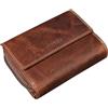 STILORD Monnie Elegante Portafoglio Donna in Pelle Vera - Borsellino con Blocco RFID e NFC Grande con Molti Scomparti 18 Carte - Portamonete donna in Scatola Regalo Colore:salerno - marrone