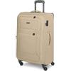 Smartbox valigia grande morbida 78 cm trolley XL da stiva espandibile 4 ruote con lucchetto leggera 3,6 kg Edition 04