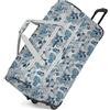 REDOLZ borsone da viaggio con ruote L 71 cm | trolley morbido 83 L leggero per uomo e donna | Duffle Essentials