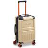 DELSEY JEEP - JH002B - Valigia rigida da cabina 55 cm x 35 cm x 23 cm - 35 L - Sabbia calda