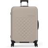 Rollink Vega 360 Spinner - Valigia leggera e pieghevole per risparmiare spazio., grigio caldo, Carry-On, valigetta