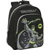 safta BATMAN GAME OVER - Zaino scuola per bambini, ideale per bambini di diverse età, comodo e versatile, qualità e resistenza, 27 x 10 x 33 cm, Nero, M, Casual